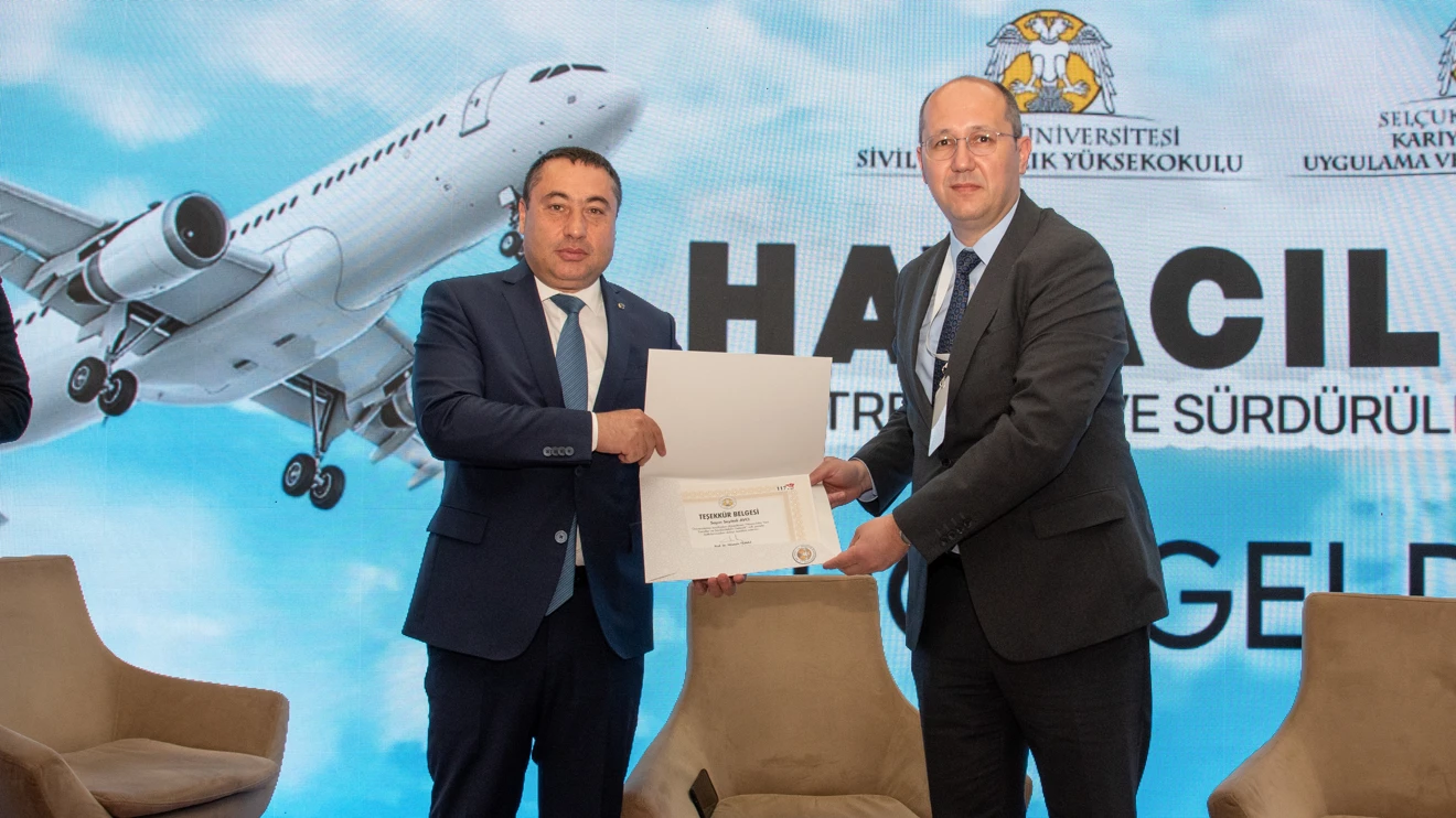 Selçuk Üniversitesinde sivil havacılığın geleceği konuşuldu